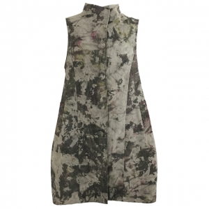 숲속나무,[숲속나무] 천연염색 순면 조끼